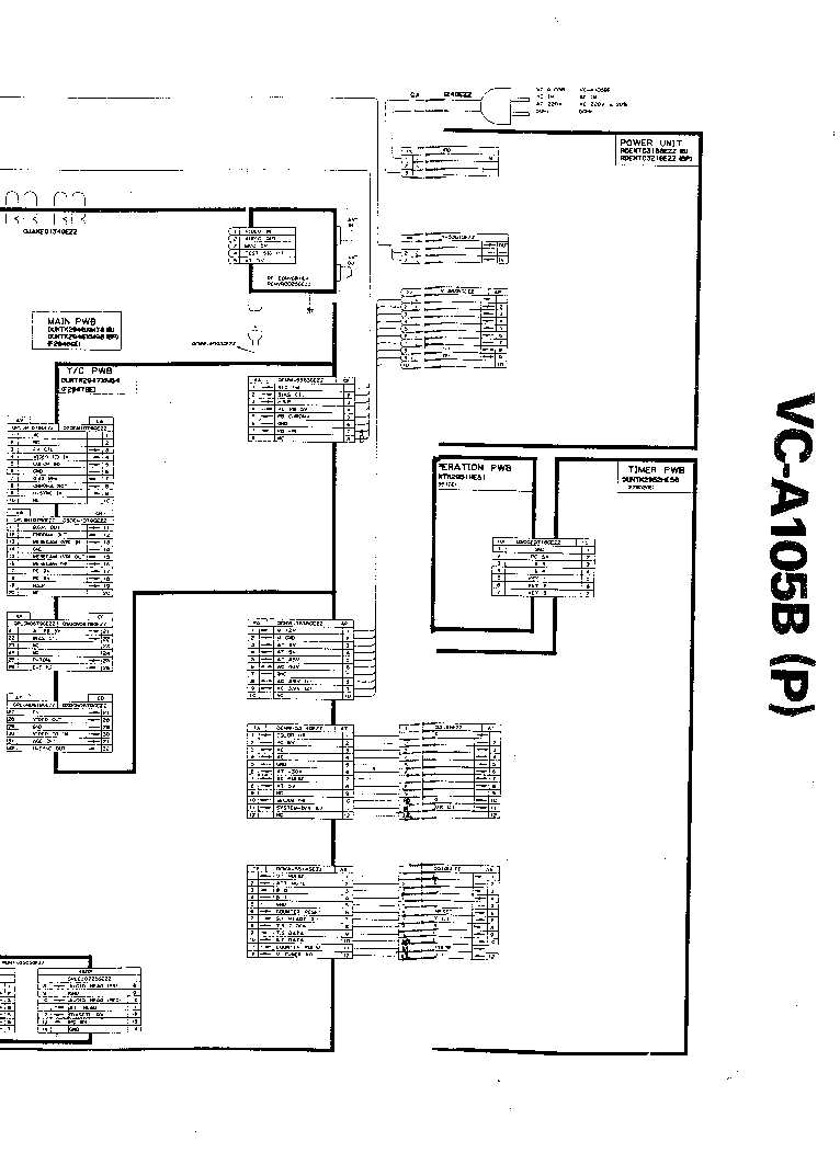 download sharp vcr vc a400 schematic diagram