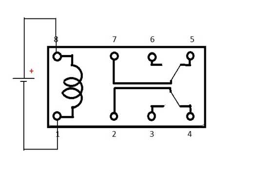dpdt relay wiring diagram