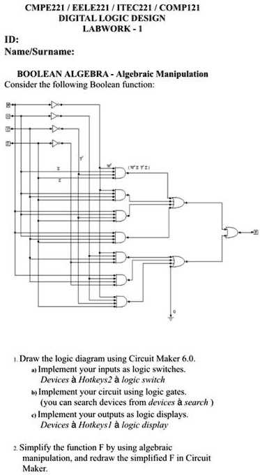 drawing a schematic diagram with logic chips