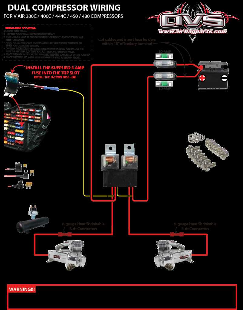 dual amp wiring diagram