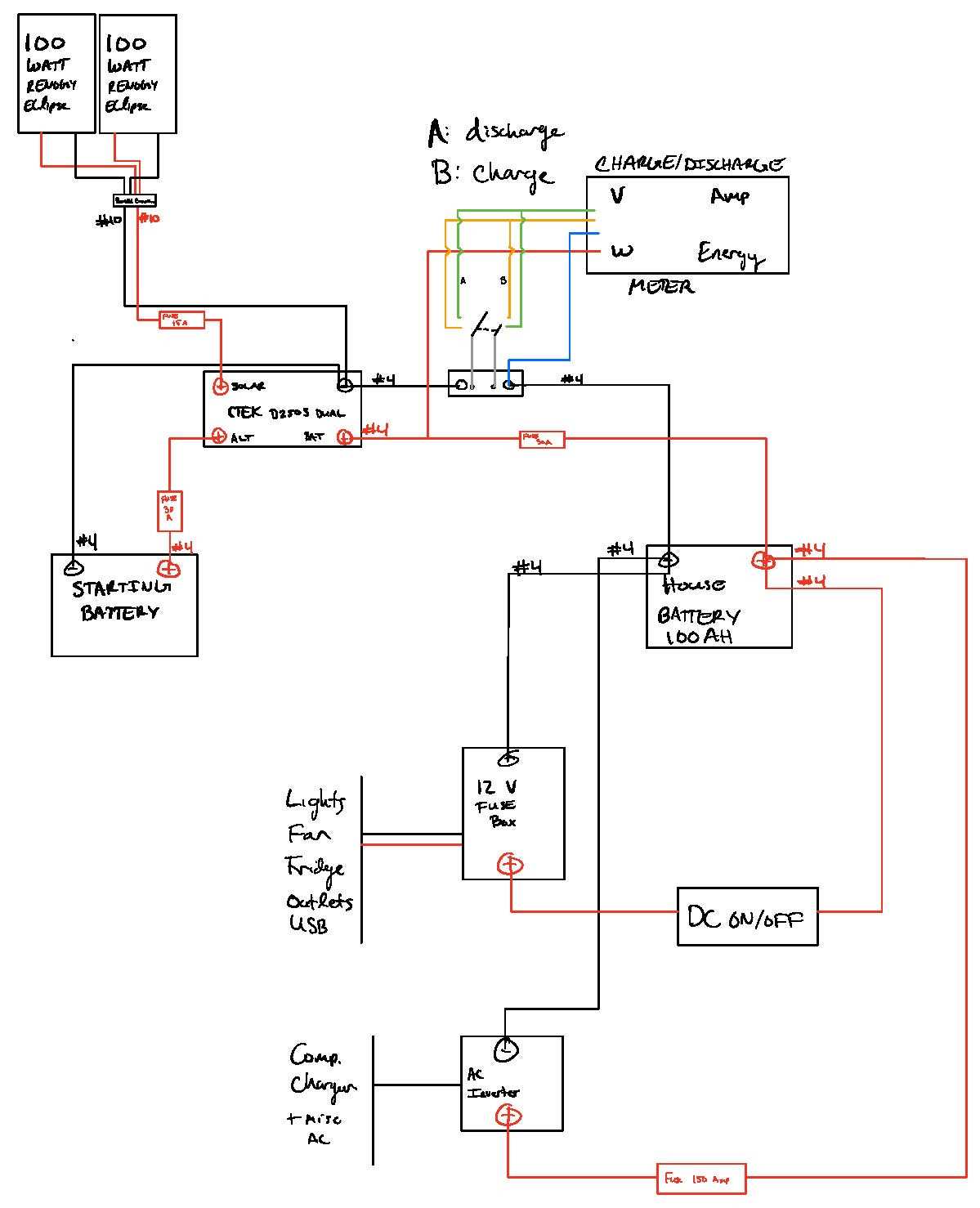 dual battery schematic diagram