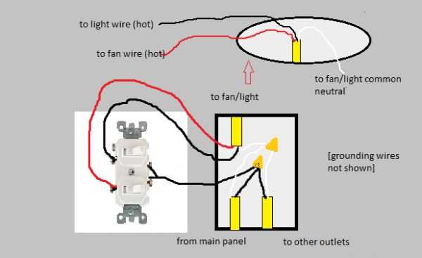 dual switch light circuit diagram dual switch light circuit diagram
