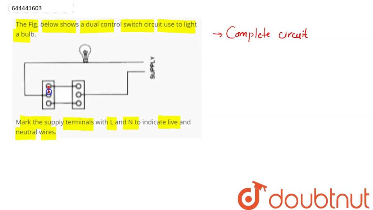 dual switch light circuit diagram dual switch light circuit diagram