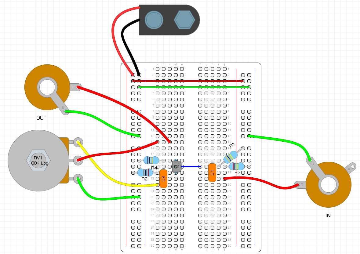 effects pedal circuit diagrams