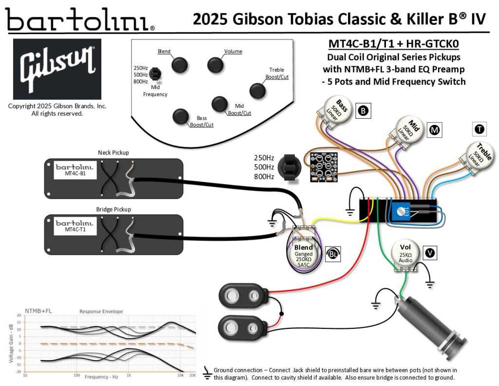 electric bass guitar wiring diagram