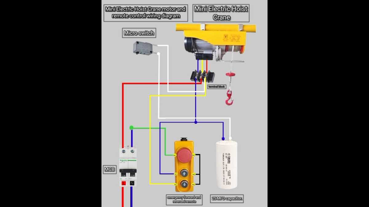 electric hoist wiring diagram
