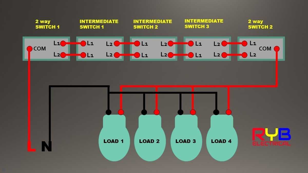 electrical 3 way switch wiring diagram