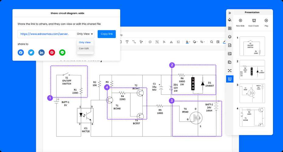 electrical circuit diagram maker