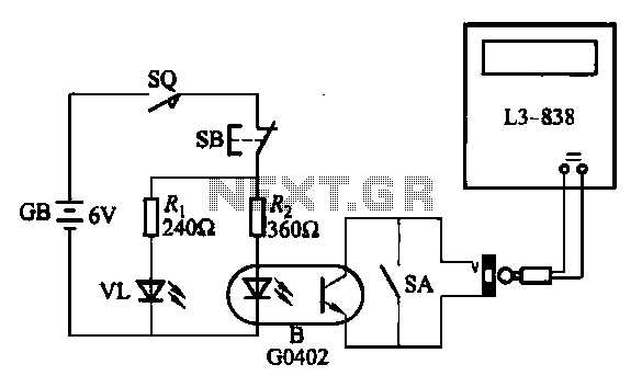 electronic counter circuit diagram