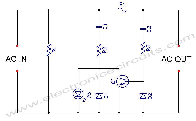 electronic fuse circuit diagram electronic fuse circuit diagram
