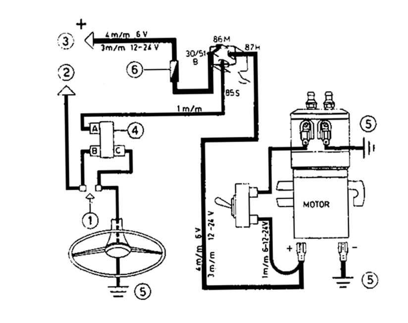 electronic horn circuit diagram
