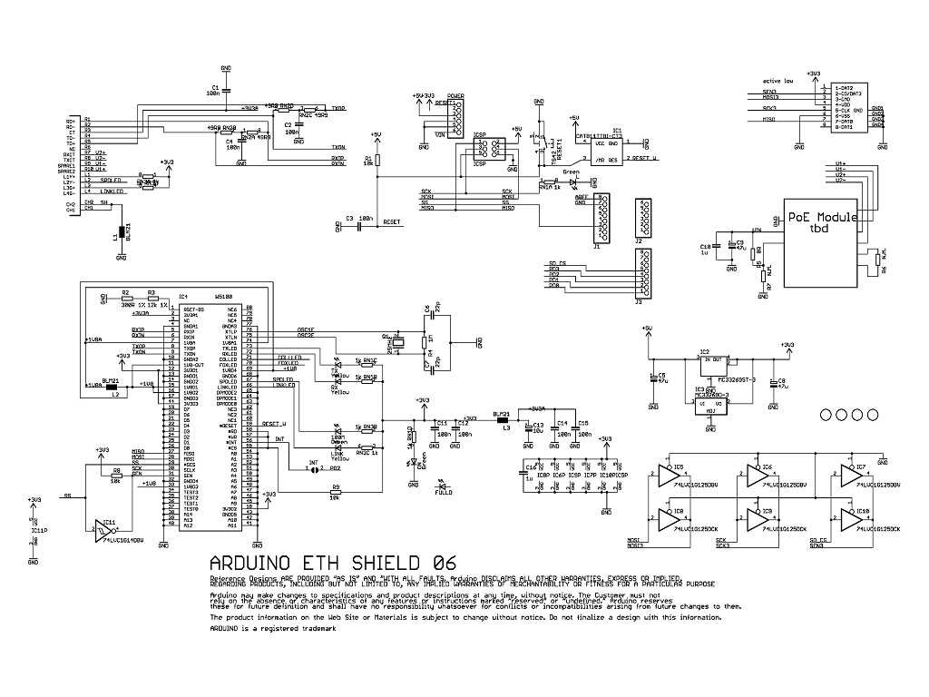 ethernet schematic diagram