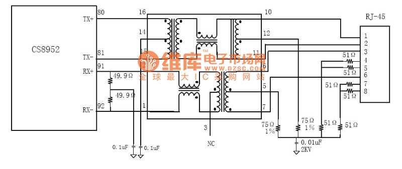 ethernet schematic diagram