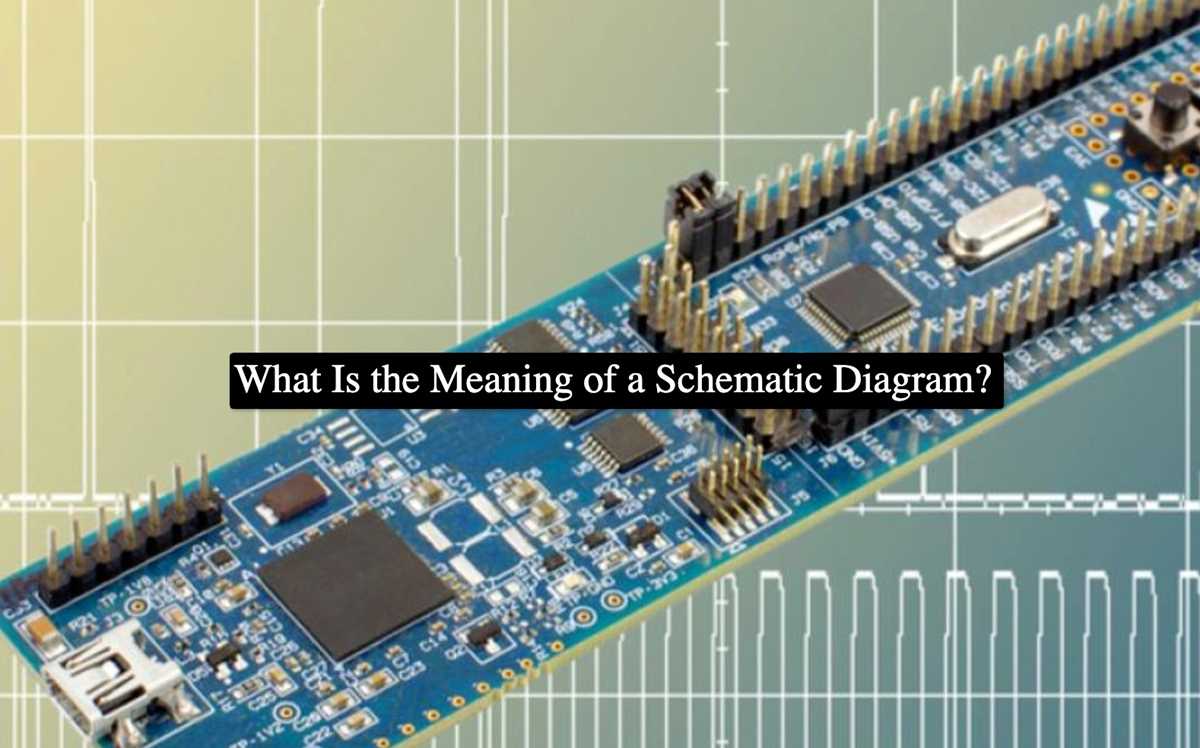 example of a schematic diagram and explain its purpose