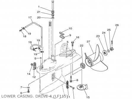 f115 water pump schematic diagram
