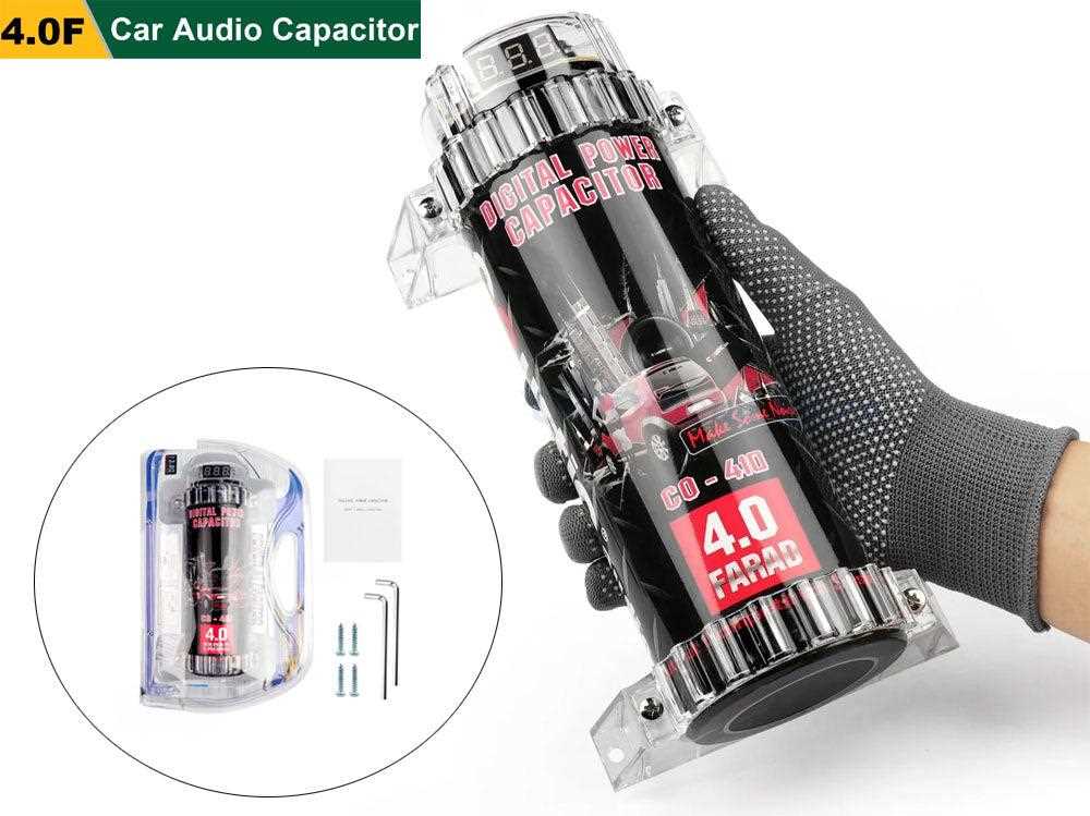 farad capacitor car audio capacitor wiring diagram