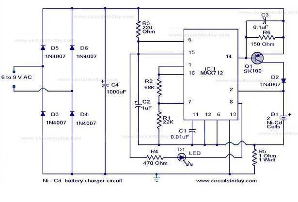 fast mobile charger circuit diagram