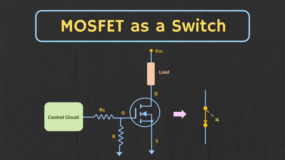 fet switch circuit diagram