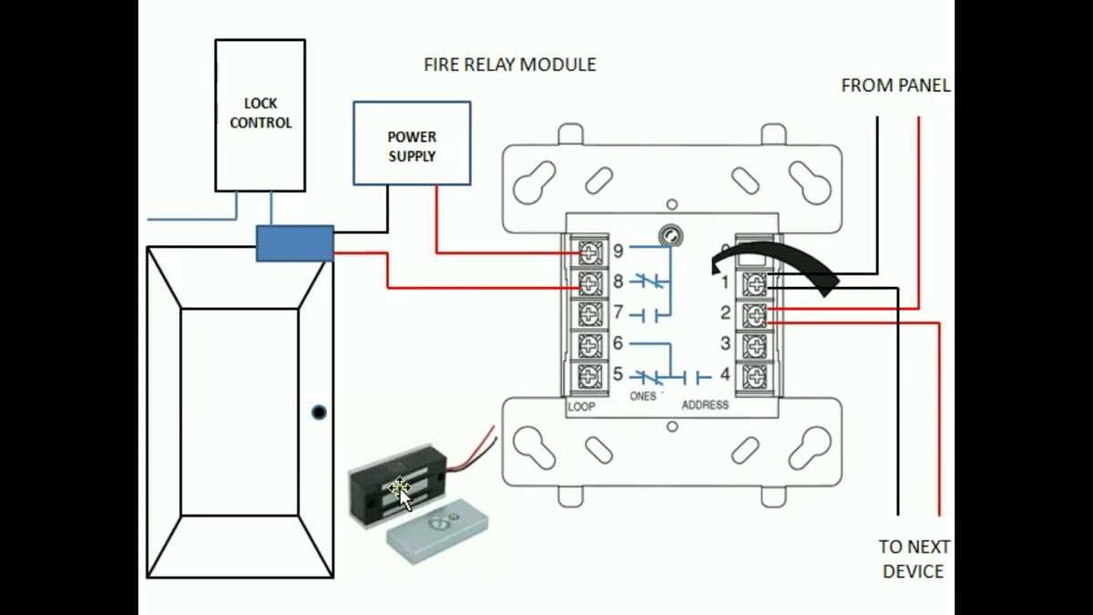 fire alarm relay module wiring diagram
