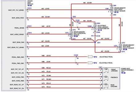 ford f150 power seat wiring diagram