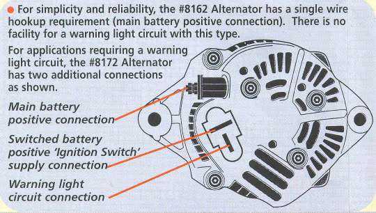ford one wire alternator wiring diagram