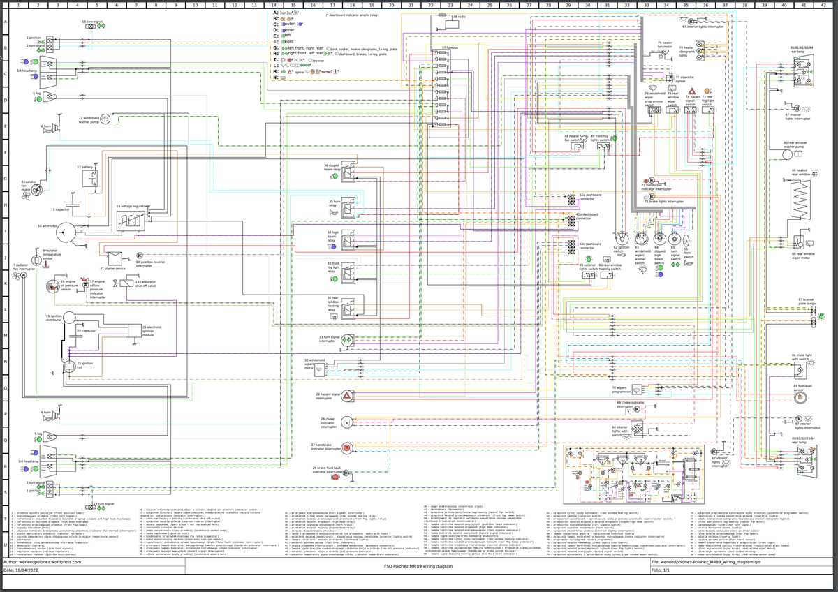 free car electrical wiring diagrams