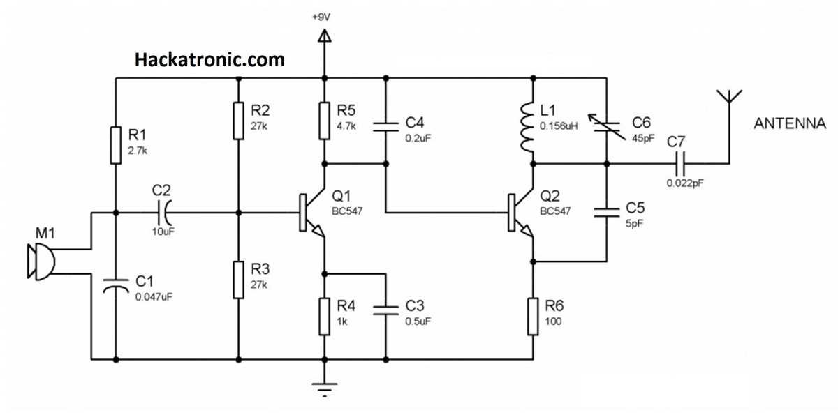 frequency modulation circuit diagram