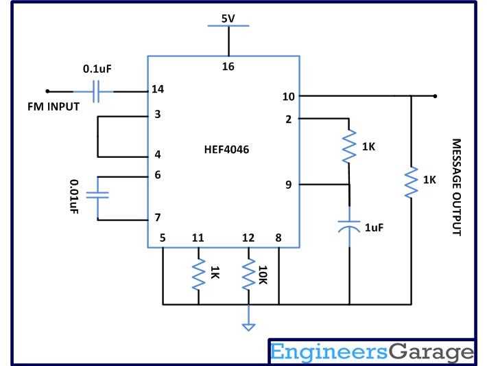 frequency modulation circuit diagram
