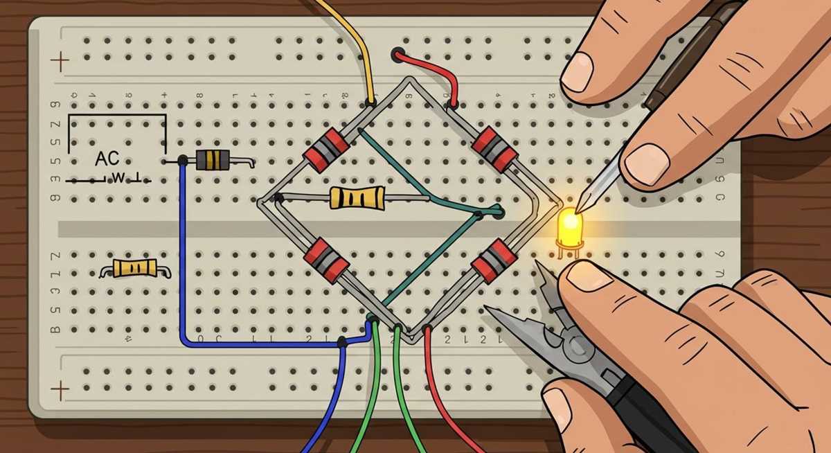 full bridge rectifier circuit diagram