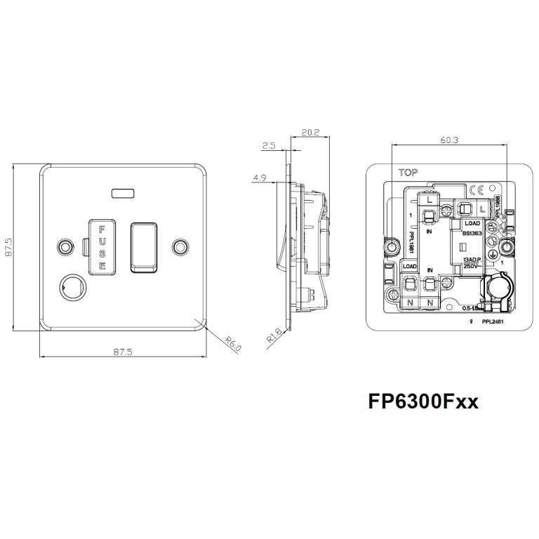 fused spur circuit diagram