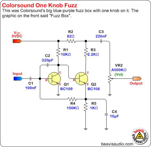 fuzz circuit diagram fuzz circuit diagram