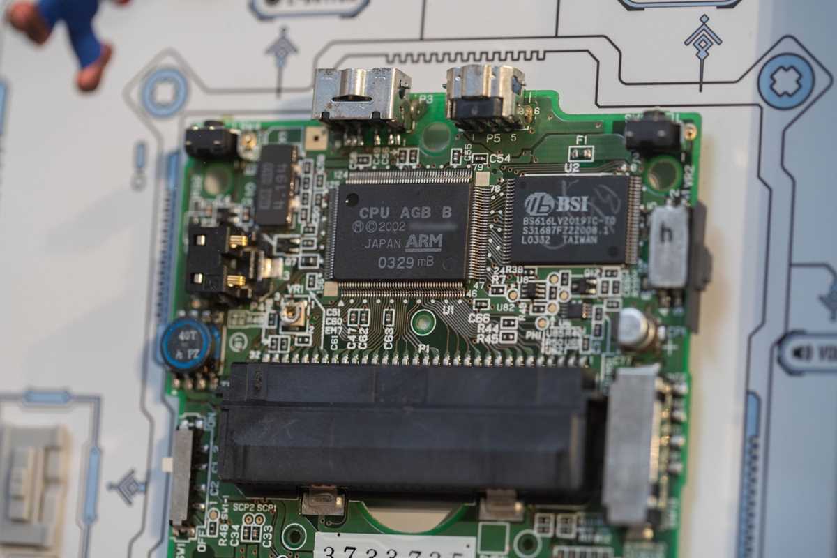 gameboy advance sp schematic diagram