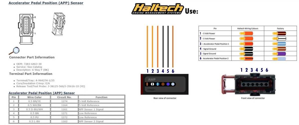 gm accelerator pedal position sensor wiring diagram