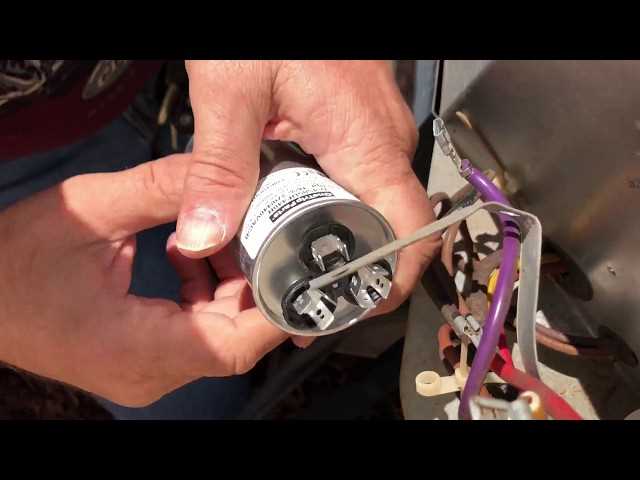goodman ac capacitor wiring diagram