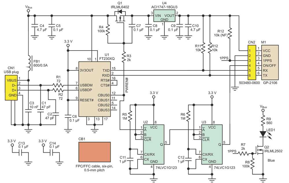 gps circuit diagram