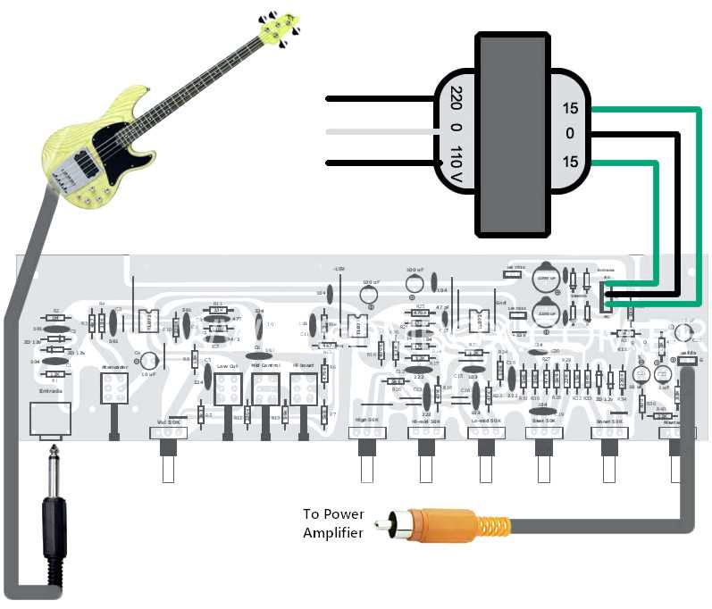 guitar pedal circuit diagram guitar pedal circuit diagram