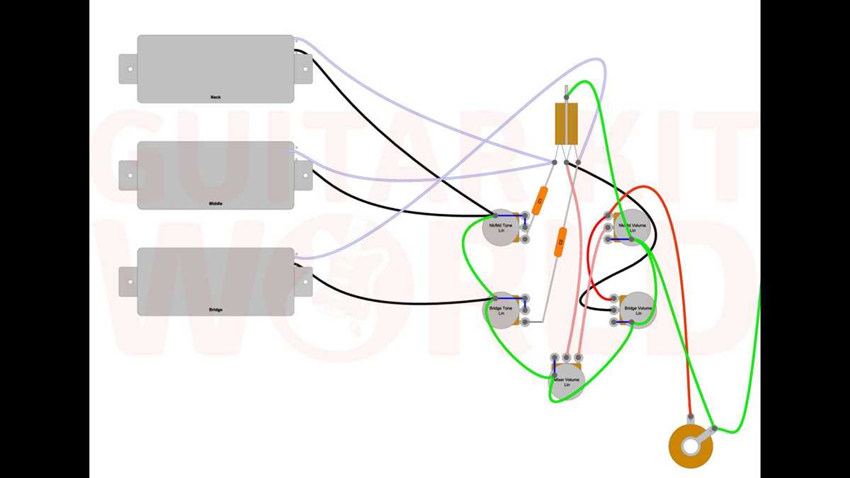 guitar pickup wiring diagrams