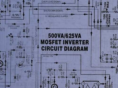 high voltage inverter circuit diagram
