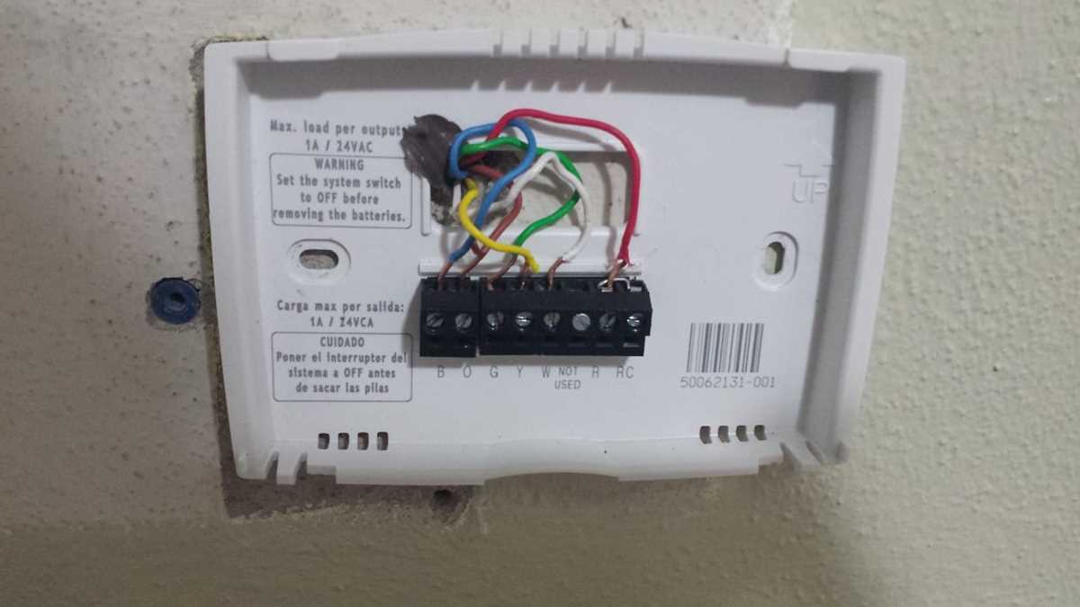 honeywell 3 wire thermostat wiring diagram