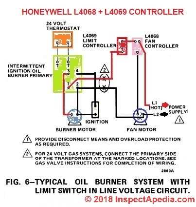 honeywell r8184g wiring diagram