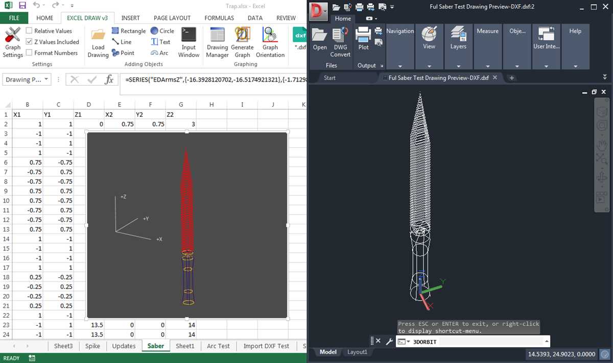 how to draw a schematic diagram in excel