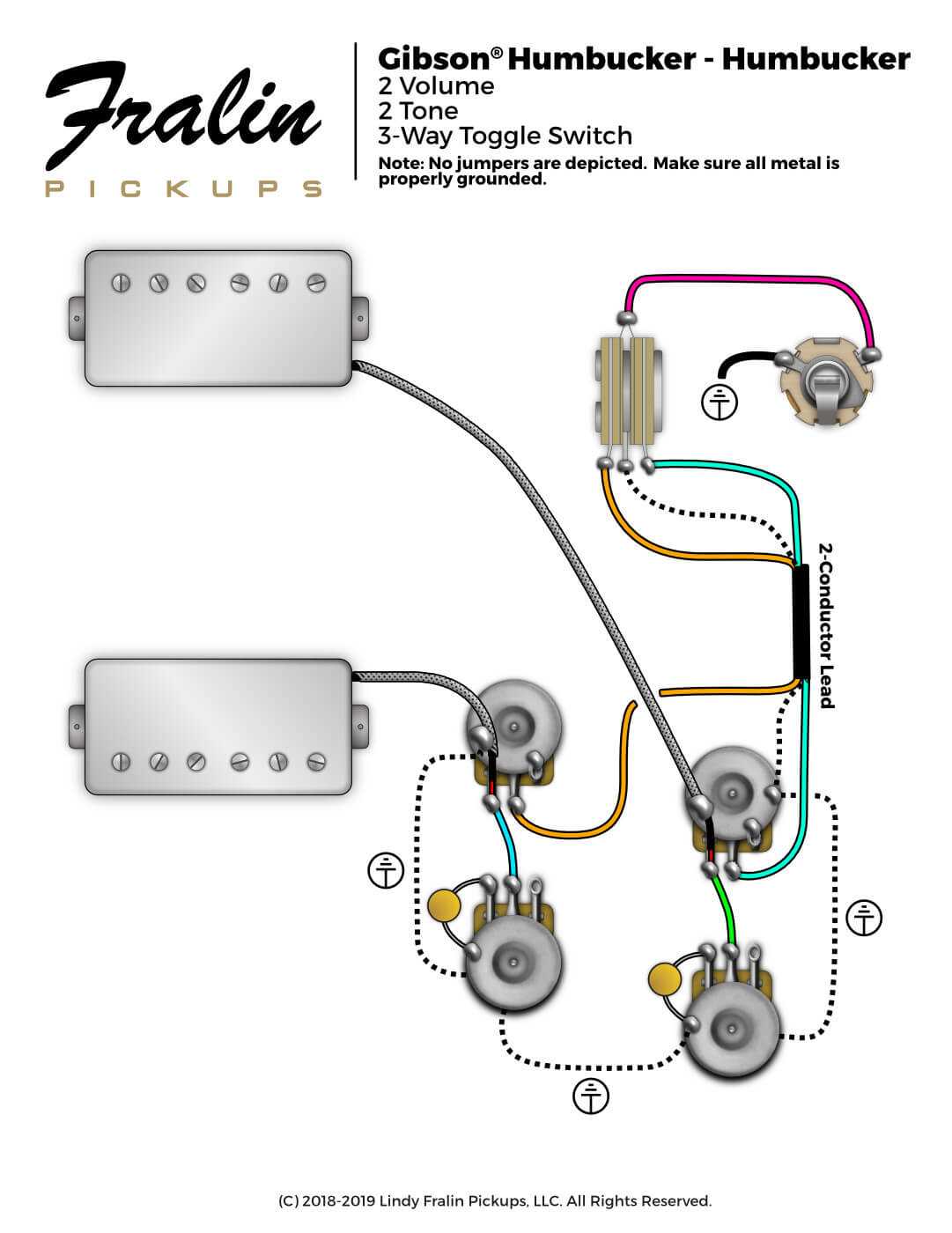 humbucker guitar wiring diagrams