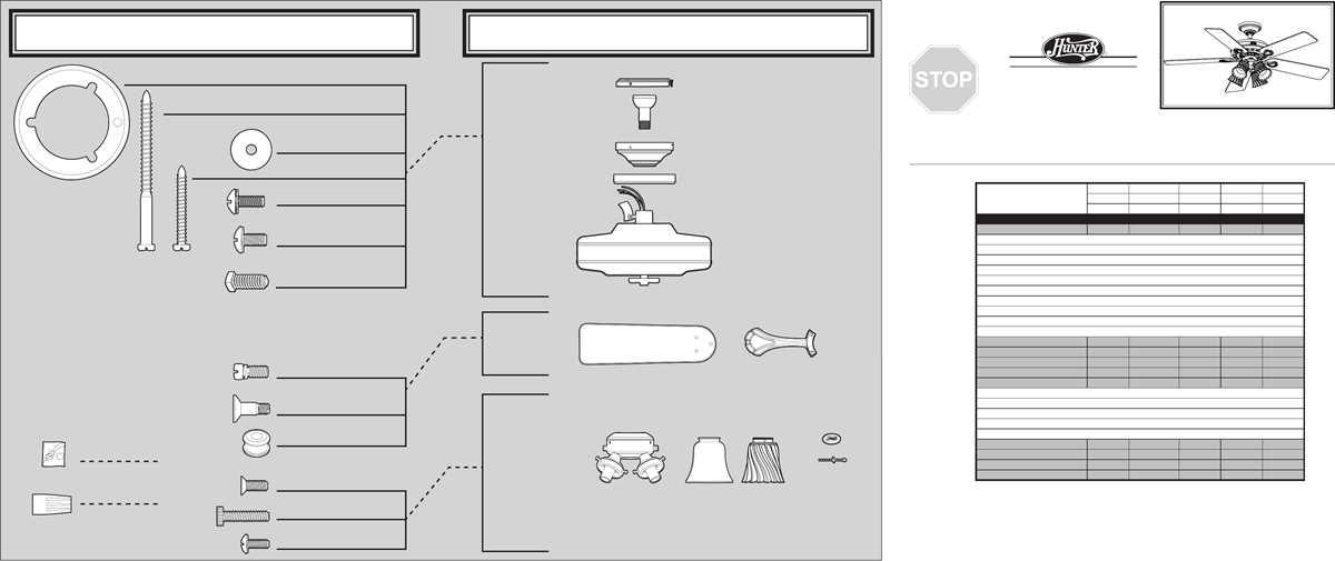 hunter ceiling fan schematic diagram