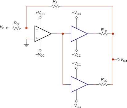 hybrid amplifier circuit diagram hybrid amplifier circuit diagram