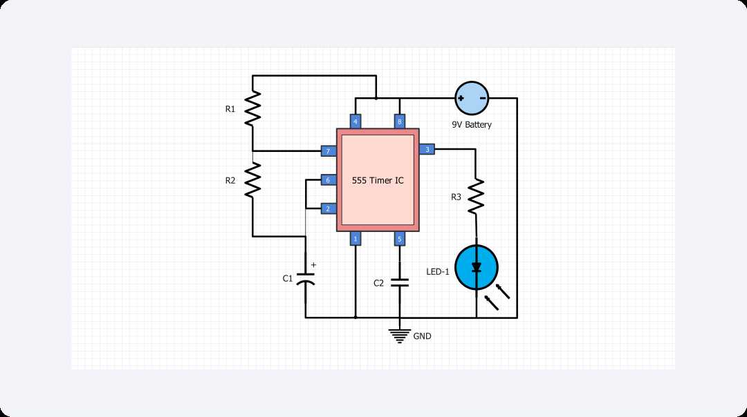 ic 555 projects circuit diagram