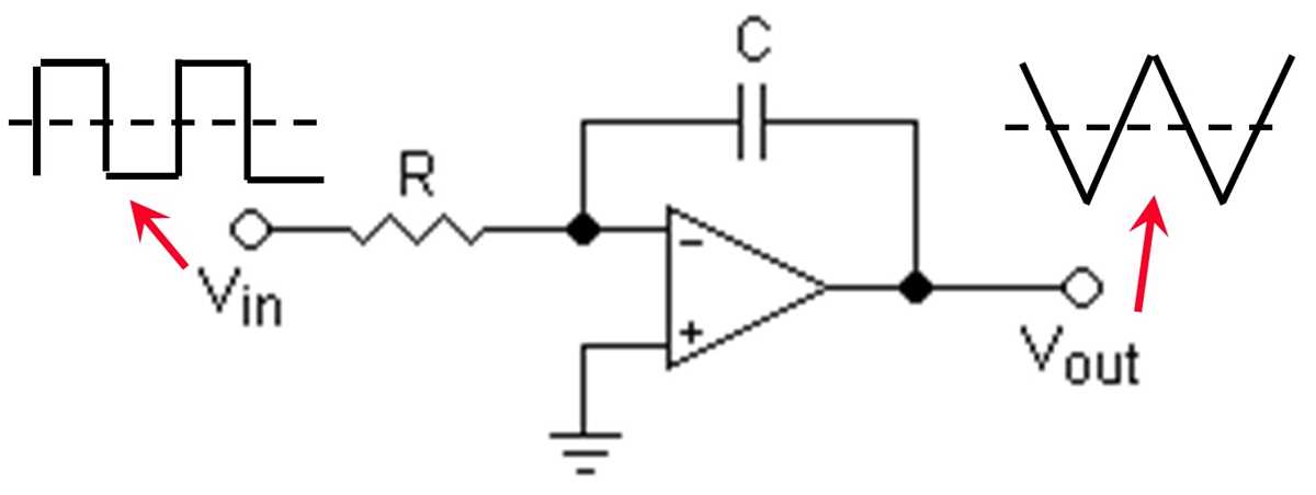 integrator circuit diagram