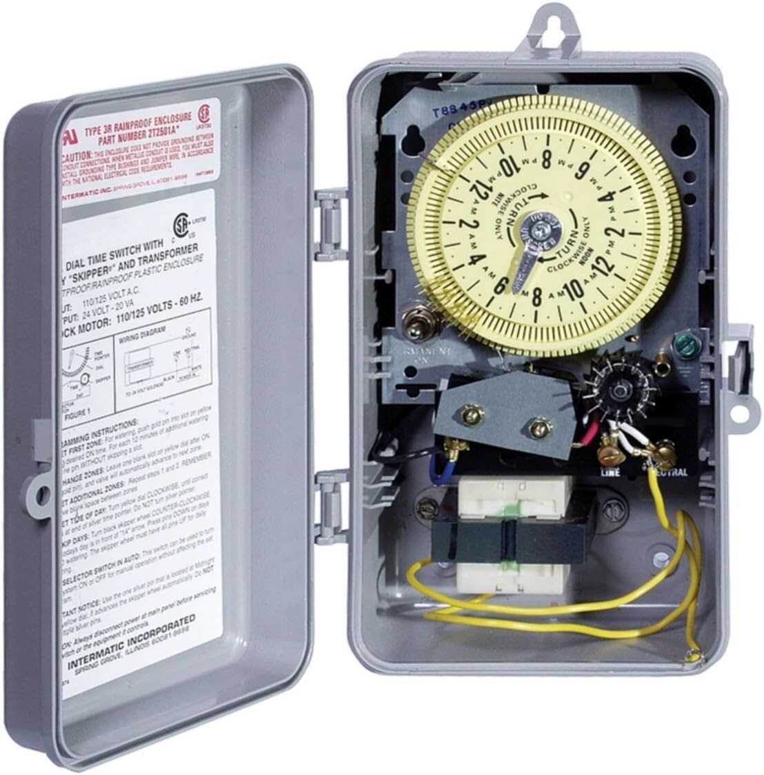 intermatic timer switch wiring diagram