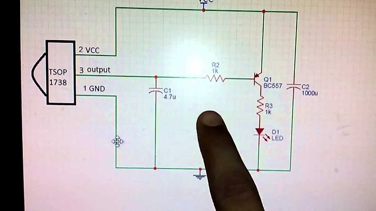 ir receiver circuit diagram