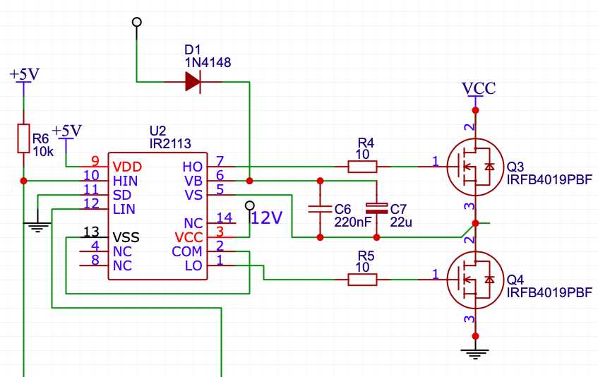 ir2110 circuit diagram