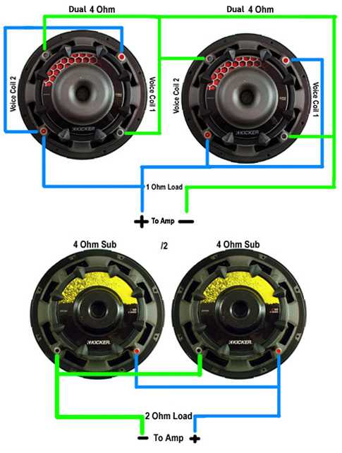 kicker amplifier wiring diagram